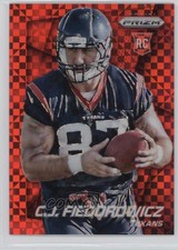 2014 Panini Prizm Red Power Prizm 46/125 CJ Fiedorowicz #259 1s8