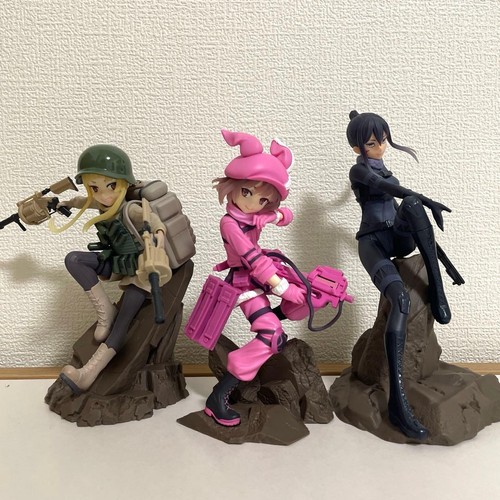 SAO Gun Gale Online Ren Fukajiro Pitohui Figure Set SEGA Collectible Japan