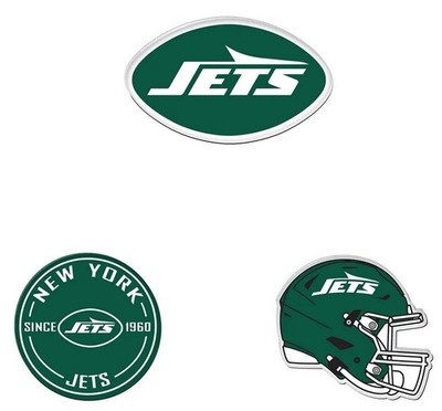 NFL 3 Stück Magnet Pack New York Jets Premium Kühlschrankmagnet 194166752504