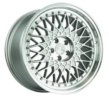 Aodhan AH05 5x100 / 5x114.3 17x9+25 Silver w/Machined Face Set of 4