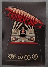 Led Zeppelin Mothership Is Coming Promo Peel Off Sticker 