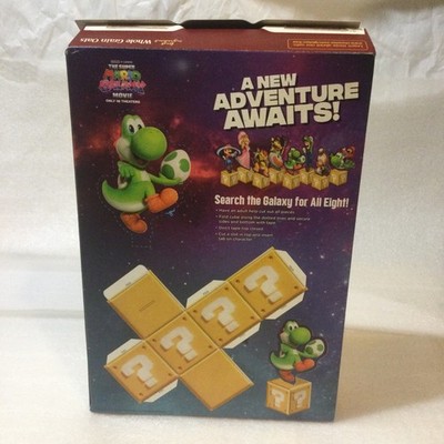 MARIO GALAXY MOVIE Cereal YOSHI Variant HONEY NUT CHEERIOS MEGA +