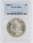 1898-O  Morgan Dollar PCGS MS64 New Orleans Minted Silver Dollar No Reserve