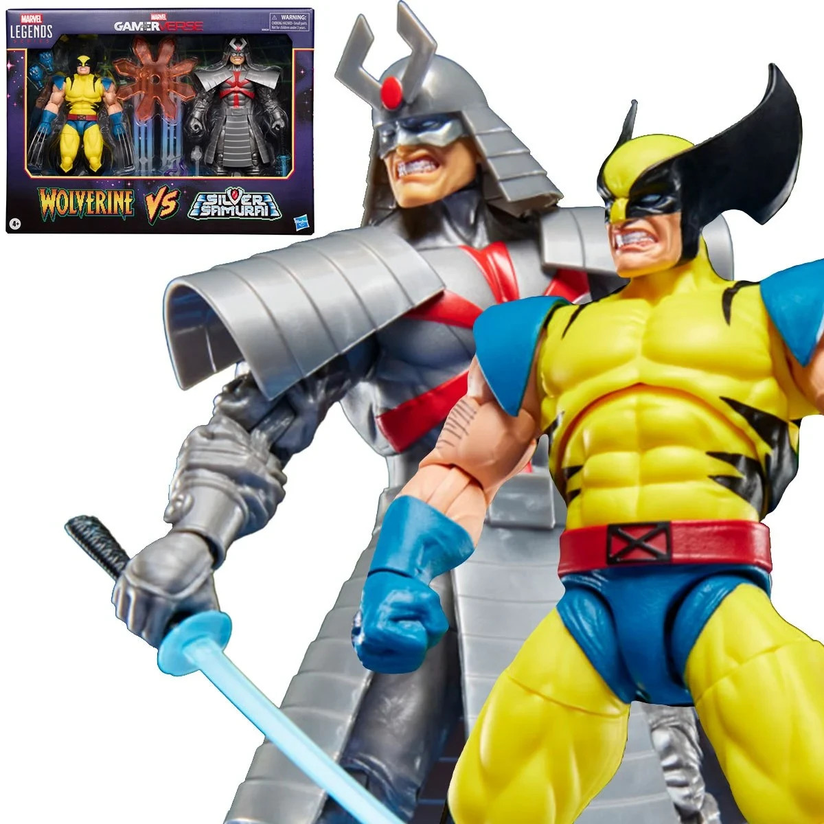 🔥 Marvel Legends Gamerverse Series Wolverine vs Silver