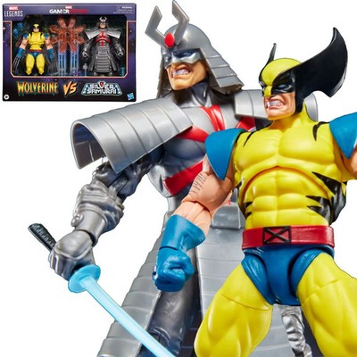 🔥 Marvel Legends Gamerverse Series Wolverine vs Silver Samurai 2
