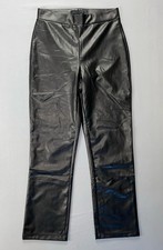 Sanctuary Pull On Coated Faux Leather Legging Pants. Dark Brown, Women's XS. NWT