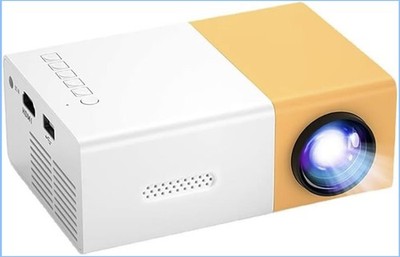 Mini Tragbares LED Projektor 1080P HD Heimkino Theater System PC Laptop Handy
