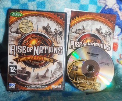 Rise of Nations: Throne and Patriots Expansion Pack PC CD-ROM Windows Spiel