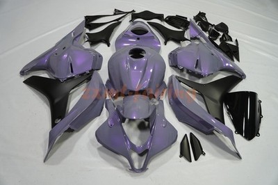 For Honda CBR600RR 2009-2012 Chameleon Gray Dazz Purple &Matte Black Fairing Kit
