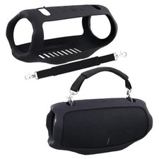 Silicone Case for JBL Xtreme 4 Portable Bluetooth Speaker, Black Black Case