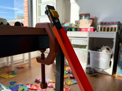 FOR HOT WHEEL NEW Hot Wheels Track Clamp in Orange