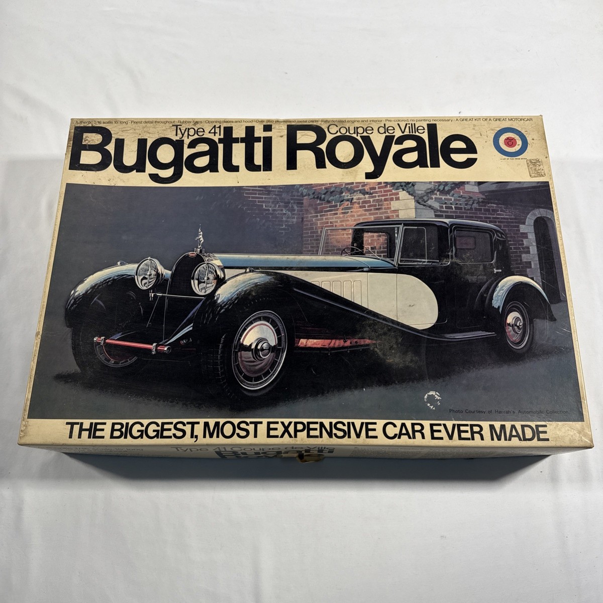 Vintage Bugatti Royale Type 41 Coup De Ville 1/16 Scale Car Build