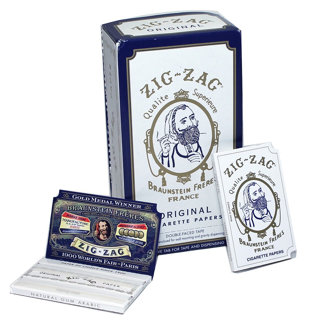 Zig-Zag® Original White Papers 24 Booklet Carton 70 MM Zig-Zag® Original White Papers 24 Booklet Carton 70 MM
