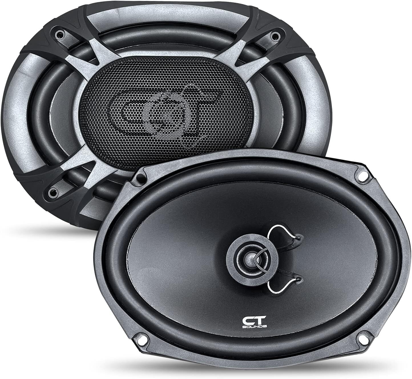 CT Sounds BIO-6X9-COX 6x9 Inch Coaxial Car Speakers, 200 Wat