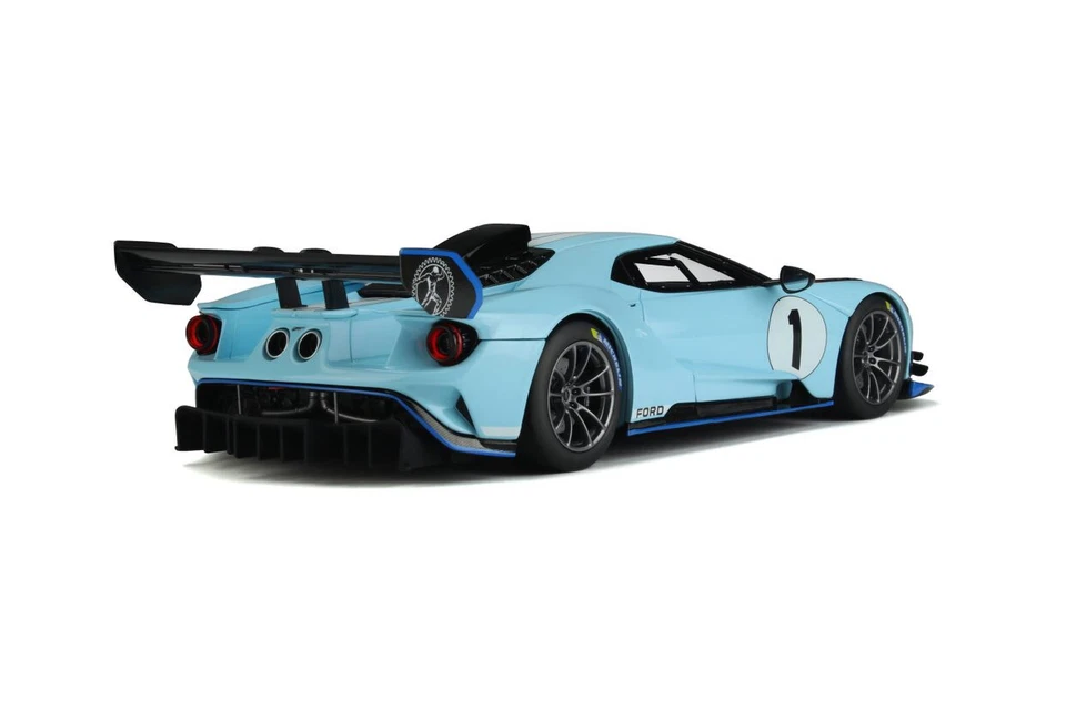 FORD GT MKII #1 Blu Chiaro 2021 GT SPIRIT GT867 1:18 RESINA USA - Immagine 3 di 4