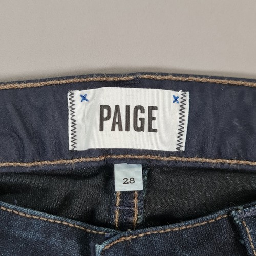 Paige Womens Jeans Blue W28 L30 Skyline Skinny Fit Stretch Denim Low Rise - Picture 5 of 10