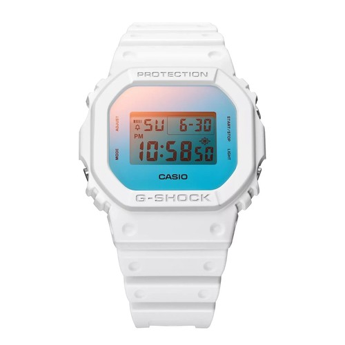 Casio G-Shock DW-5600TL-7 5600 Series Digital White Rubber Quartz Armbanduhr - Bild 1 von 5