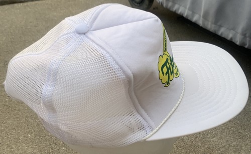 Vintage Fitzgeralds Casino Hotel White Hat Cap snapback mesh back Las Vegas VTG - Picture 5 of 8