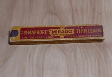 1936 Mirado Semaphore Thin Leads The Silvered Ends by Eagle Pencil Company 75-42