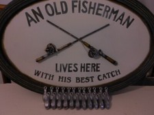 102 , 2 OZ BANK SINKERS FROM A DO-IT-MOLD