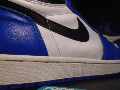 NIKE AIR JORDAN 1 RETRO I HIGH OG GAME ROYAL BLUE BLACK OFF WHITE