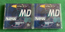 2 x Hi Space Minidiscs MD80 Extended Time NEW SEALED