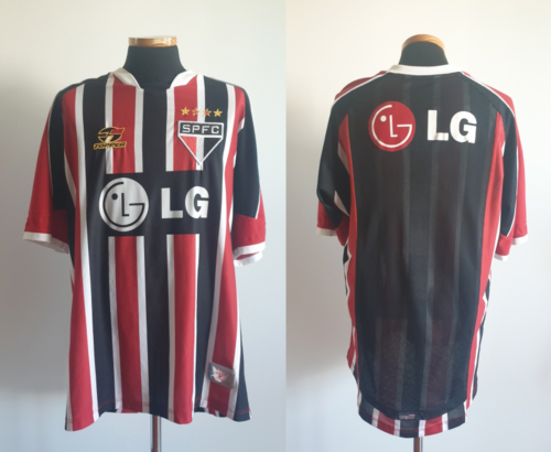 (L) SAO PAULO SHIRT JERSEY MAGLIA CAMISETA FOOTBALL BRAZIL KAKA AC MILAN