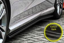 Cup Seitenschweller aus ABS passend für MB E-Klasse W212 AMG + Line Carbon Optik