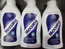 3 PACK MEXSANA BAYER DEODORANT POWDER 5.6 OZ EACH FOR ALL FAMILY MADE MEXICO