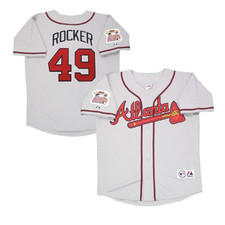  49 John Rocker 2000 Men's Stitched Jersey White