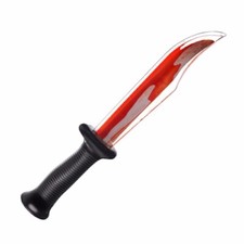 Halloween Costume Fake Weapon Prop Blood-Filled Knife