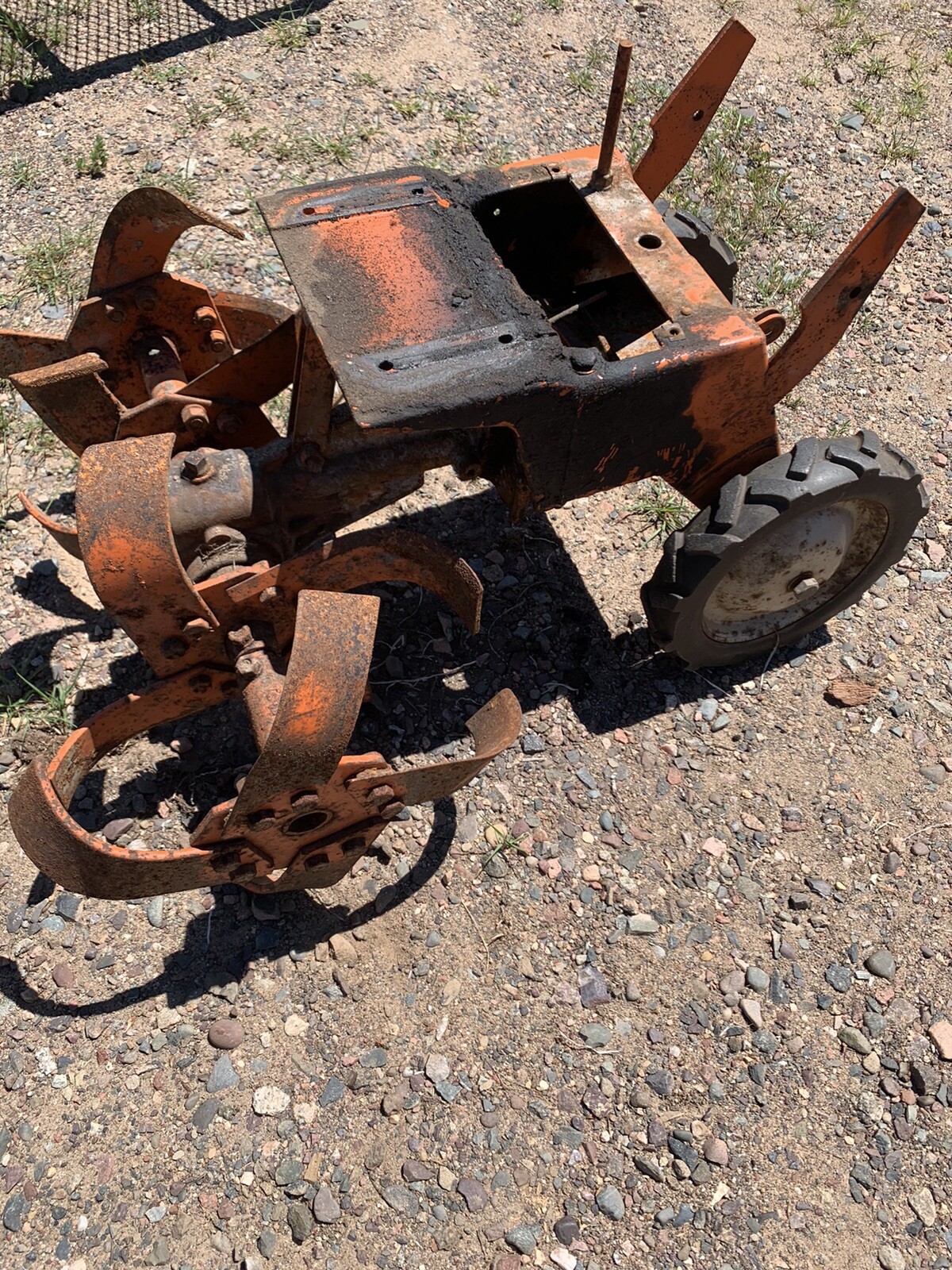 Gilson Montgomery Wards ROTO TILLER Tines And Differential Seals Good