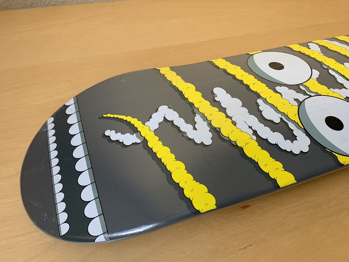 Krooked x Kaws Art Skateboard Deck Limited Rare 164/500 Gonz Mark
