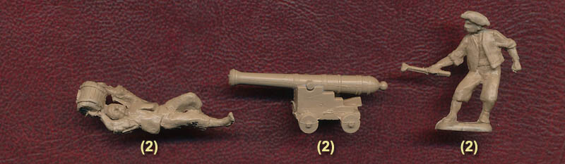 Buccaneer (Pirates) 1620-1670-Mars Figures Plastic Scale Model Kit In 1:72 Scale - Foto 11