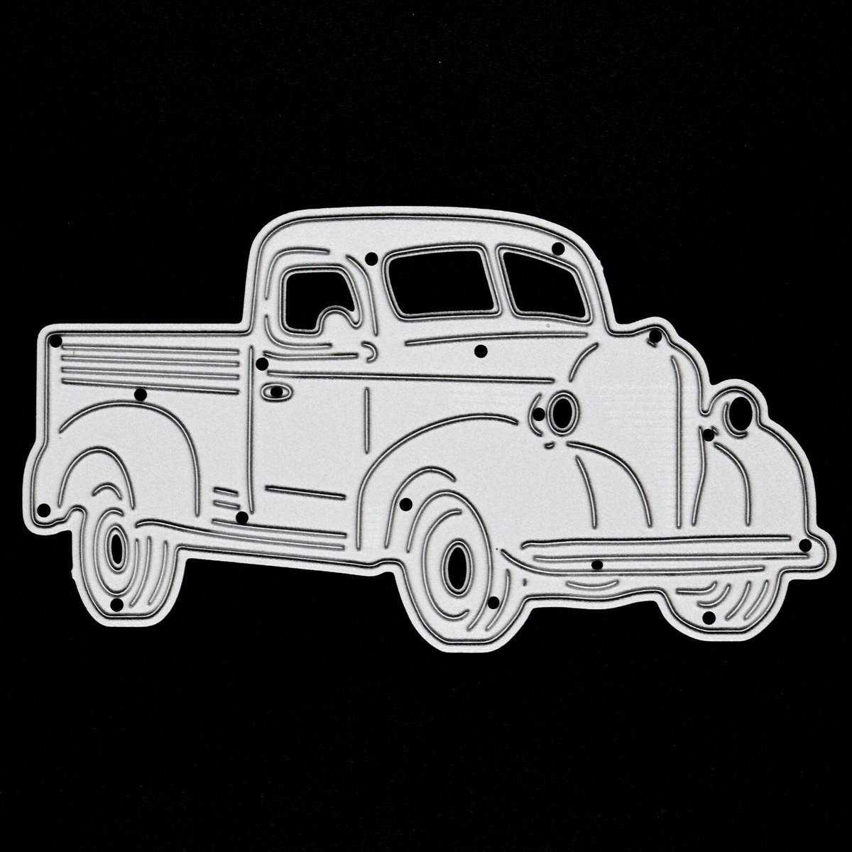 Camion Pickup Retrò Stile Struttura Depoca Automobile - Immagini - Foto 6