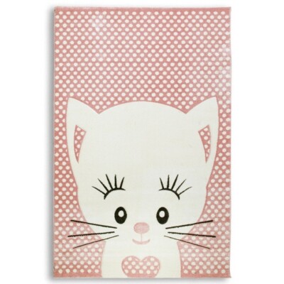 Kinderteppich avanos kitty | Rosa |  | Ausgezeichnete Qualität | Seta Hali