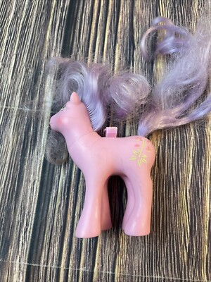Vintage MLP 1986 Hasbro My Little Pony Flutter G1 Lily-MLP-No Wings