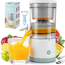 Electric USB Charging Juice Presser Squeezer Orange Lemon Juicer Portable 45W UK