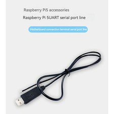 For Raspberry PI 5 USB to Serial UART TTL Cable Compatible w/ Official Debugger