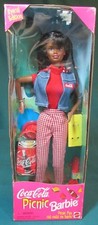 Vintage Coca Cola African American Picnic Barbie 1997 – Special Edition – NRFB