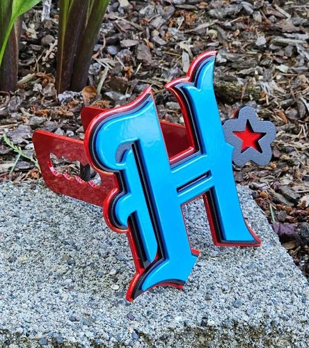 Houston Texans "H" maßgefertigte Anhängerkupplung Abdeckung - Bild 3 von 6