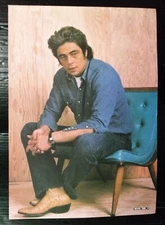 Benicio del Toro STAR VINTAGE THAILAND ONLY 1 COLOR PAGE RARE!!!