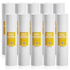 10 Pack Big Blue Sediment Water Filter 4.5"x 20" Replacement Cartridge 5 Micron