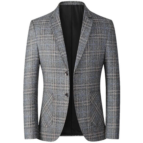 Camiel Fortgens Casual Suit Jacket Check Plaid Houndstooth Brown