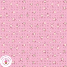 Maywood NANA MAE VI 368 22 Pink Floral Quilt Fabric 30's REPRODUCTION