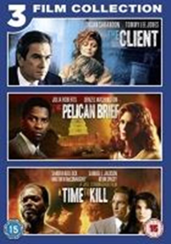 The Client/The Pelican Brief/A Time to Kill DVD Drama Susan Sarandon New