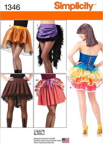 Simplicity Costume Sewing Pattern Steampunk Cosplay You Pick - Picture 9 of 20
