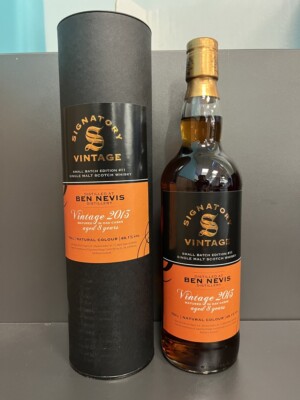 Ben Nevis 2013/2022 - Signatory Small Batch - 0,7l - 48,1% alc. Vol.