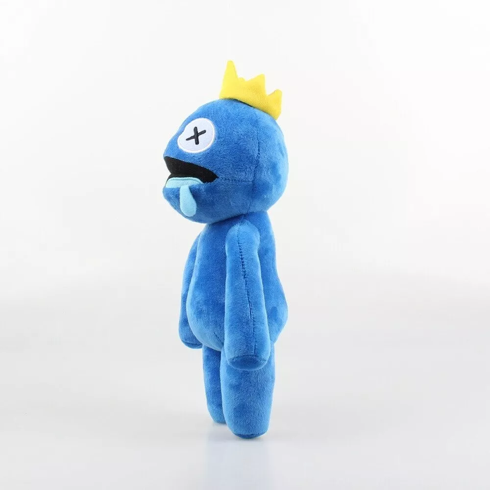 rainbow friends plush dolls blue monster