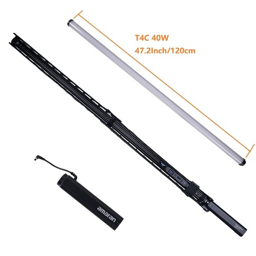 Aputure Amaran T4c RGB LED Tube Light Full-color Photography Lighting 2500-7500K - Picture 3 of 12
